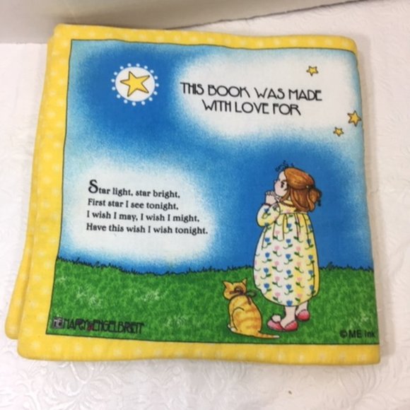 Mary Engelbreit's Mother Goose Vol 1 Soft Cloth Fabric Baby Book 9.5" - Picture 3 of 10